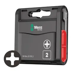 WERA - Caja 20 Puntas Phillips PH2 x 25 mm
