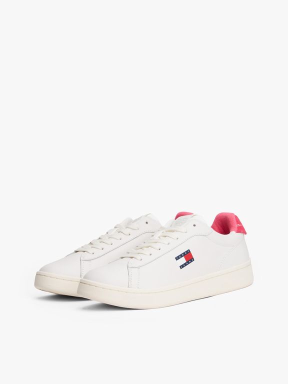 Zapatillas Archive De Cuero Blanco Tommy Jeans