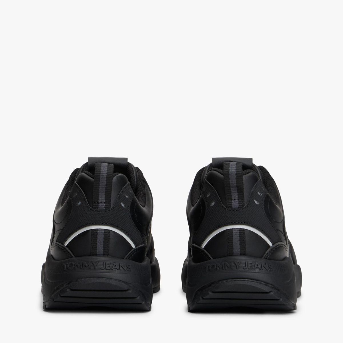 TOMMY HILFIGER - Zapatillas Runner Suela Dentada Negro Tommy Jeans