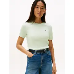 TOMMY HILFIGER - Polera Cody Slim Fit Verde
