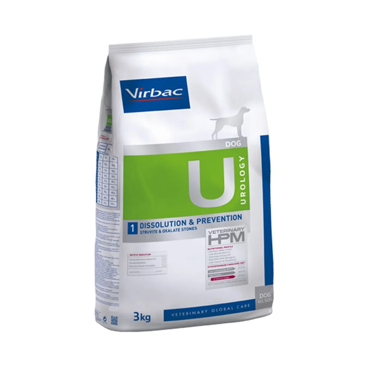 VIRBAC - Virbac HPM Perro Urology 1 Dissolution and Prevention 3Kg
