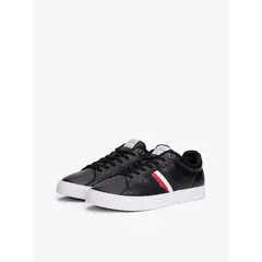 TOMMY HILFIGER - Zapatillas Icon Court Stripes Negro