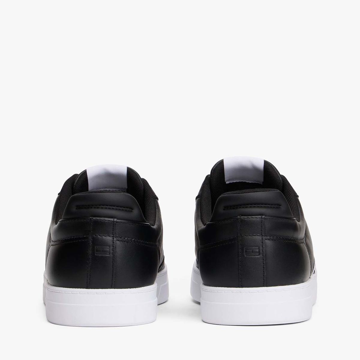 TOMMY HILFIGER - Zapatillas Icon Court Stripes Negro Tommy Hilfiger