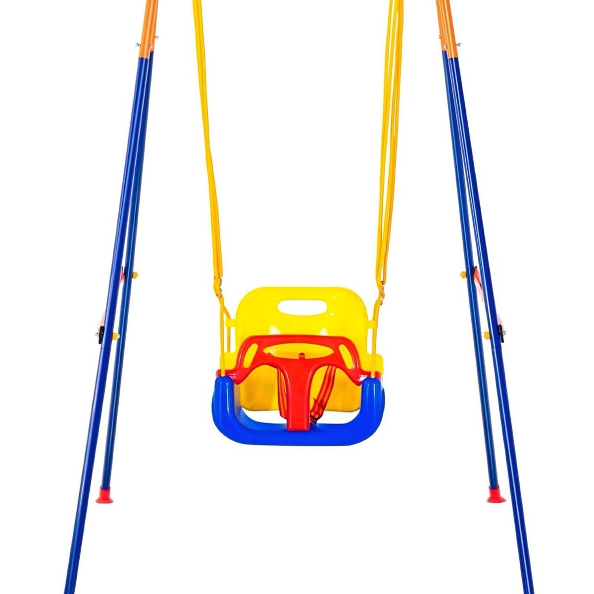 GENERICO - Juego de columpios 3 en 1 con soporte para niños