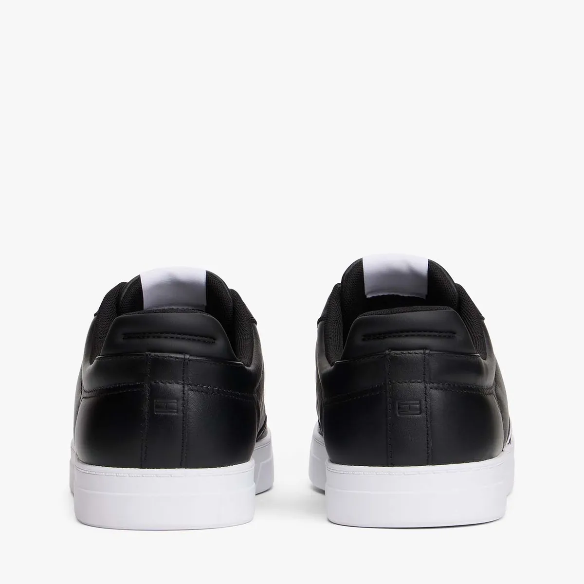 TOMMY HILFIGER - Zapatillas Icon Court Stripes Negro Tommy Hilfiger