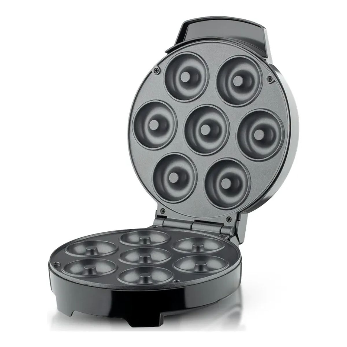 RAF - Maquina Mini Donas Electrica 7 Donuts 1000w Antiadherente