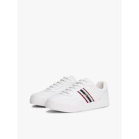 Zapatillas De Cuero Webbing Cupsole Blanco