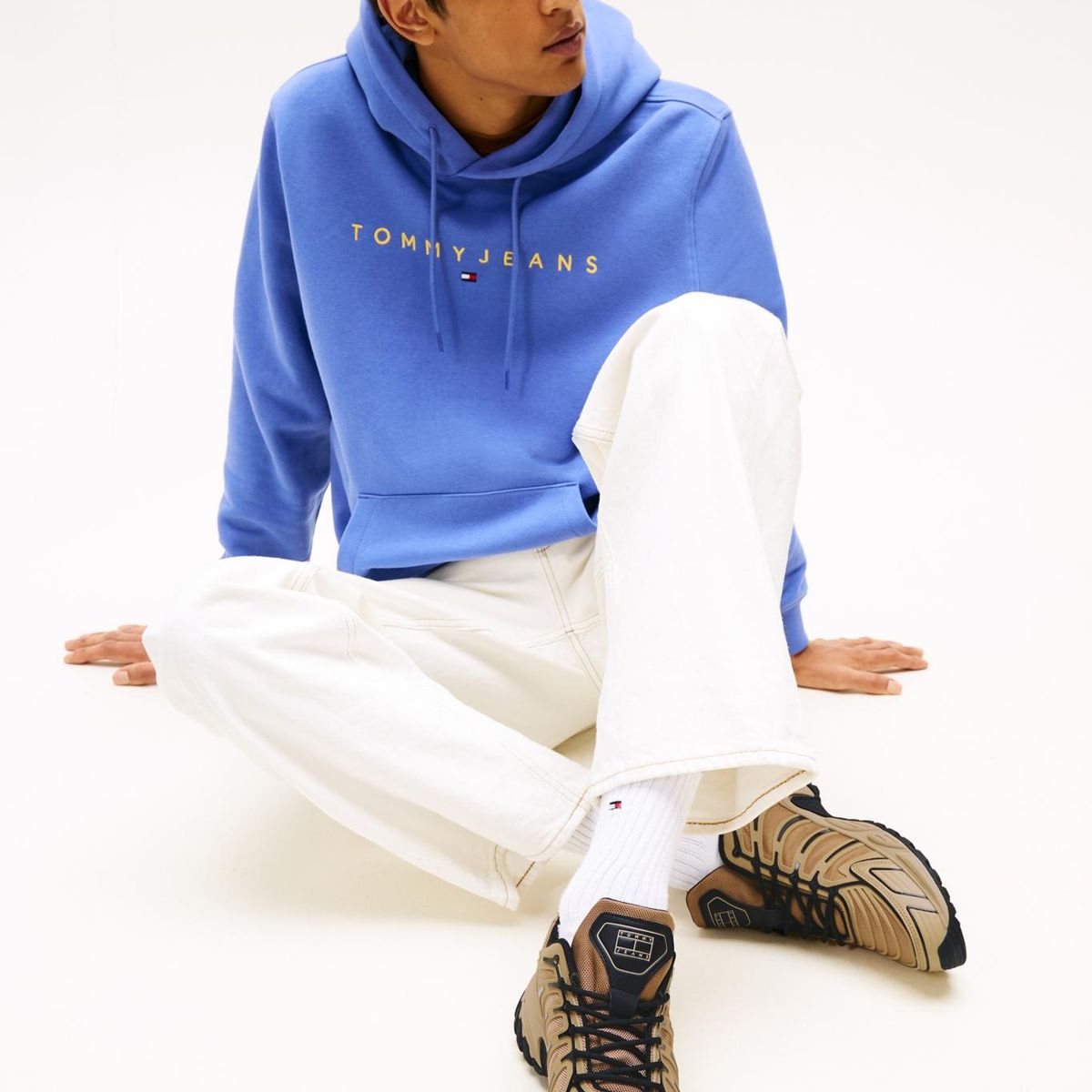 TOMMY HILFIGER - Zapatillas Outdoor Runner Tech Beige Tommy Jeans