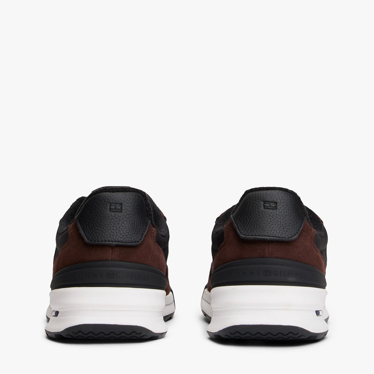 TOMMY HILFIGER - Zapatillas Retro Runner Mix Café Tommy Hilfiger