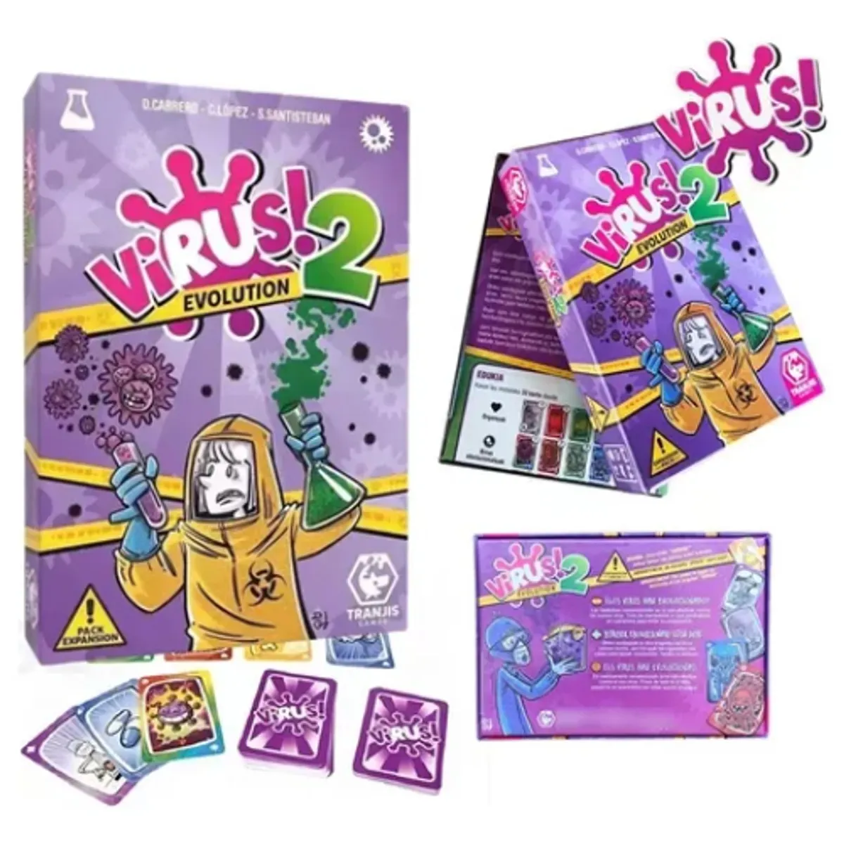 GENERICO - Juego De Mesa Virus 2 Evolución