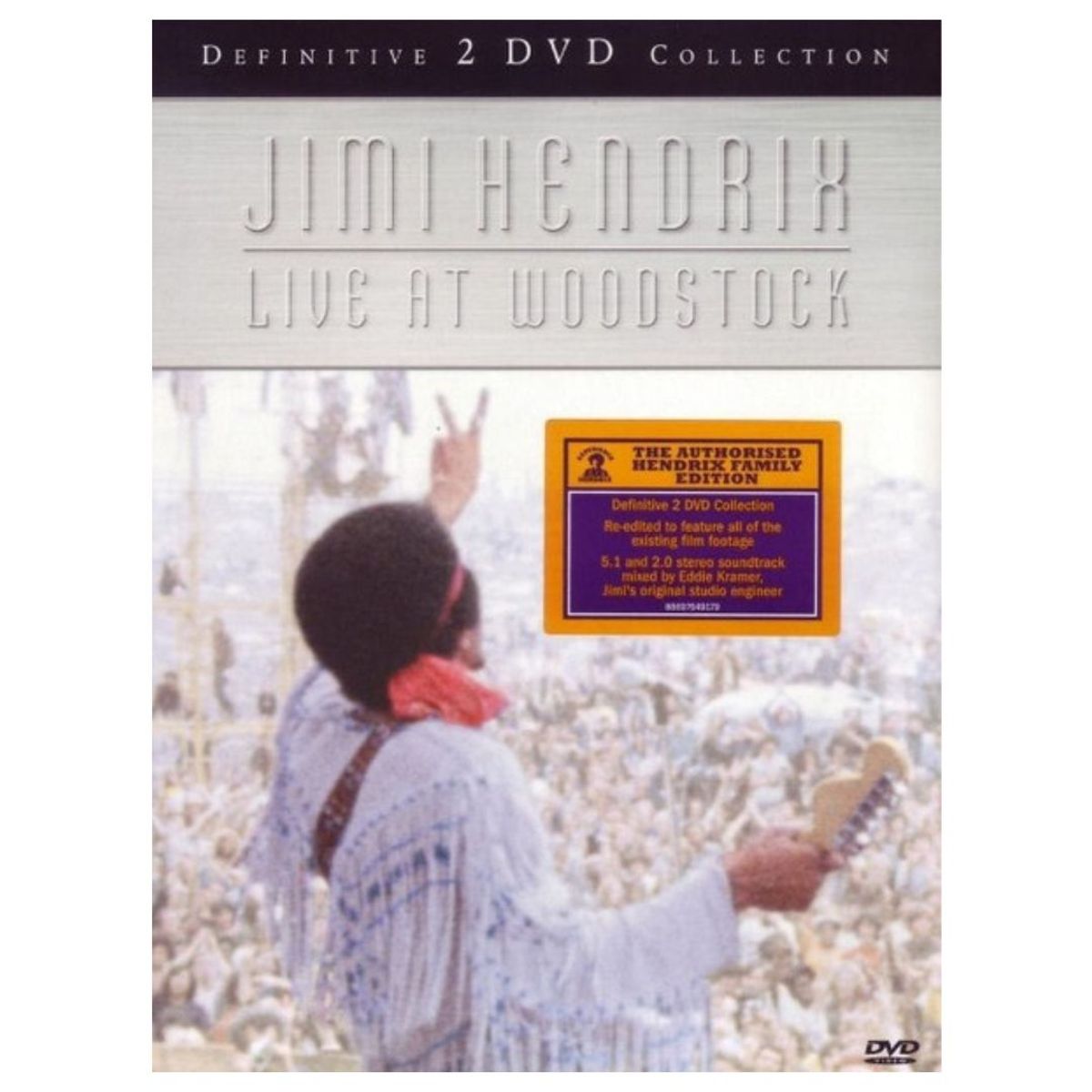 GENERICO - JIMI HENDRIX - LIVE AT WOODSTOCK (2DVD) / DVD