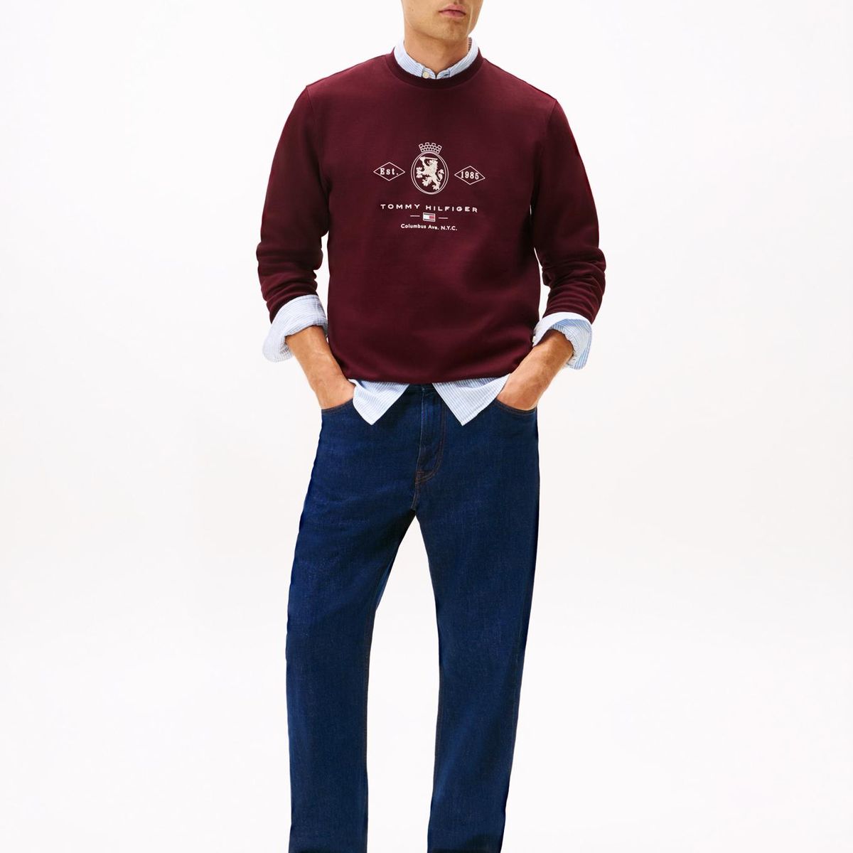 TOMMY HILFIGER - Zapatillas Basket Core Blanco Tommy Hilfiger