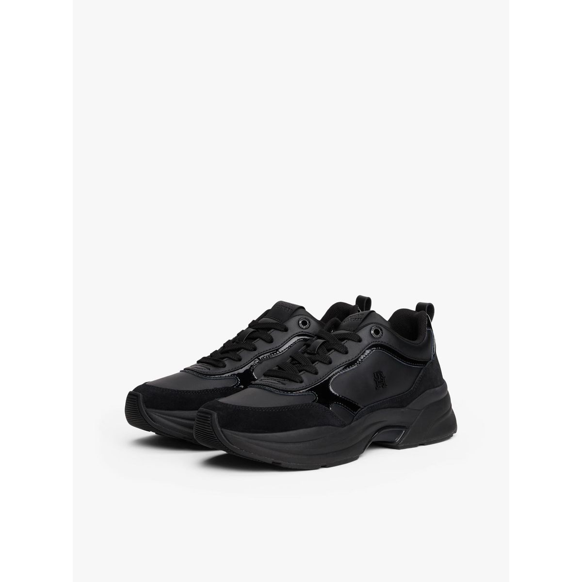 TOMMY HILFIGER - Zapatillas Chunky Runner Negro Tommy Hilfiger