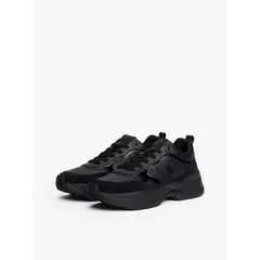TOMMY HILFIGER - Zapatillas Chunky Runner Negro