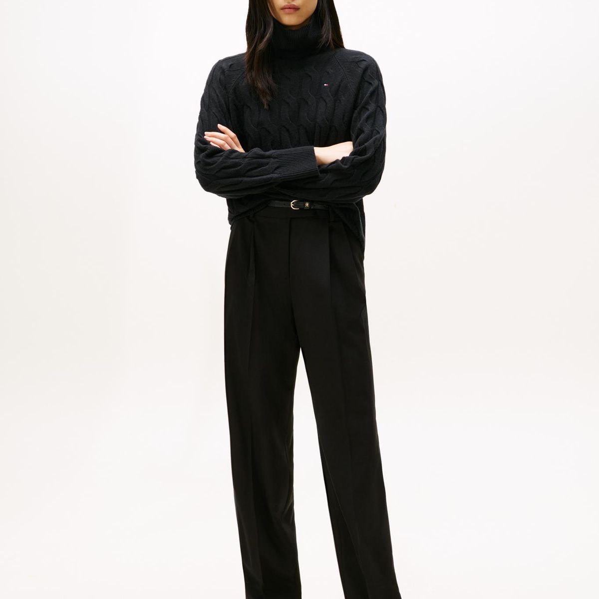 TOMMY HILFIGER - Zapatillas Chunky Runner Negro Tommy Hilfiger