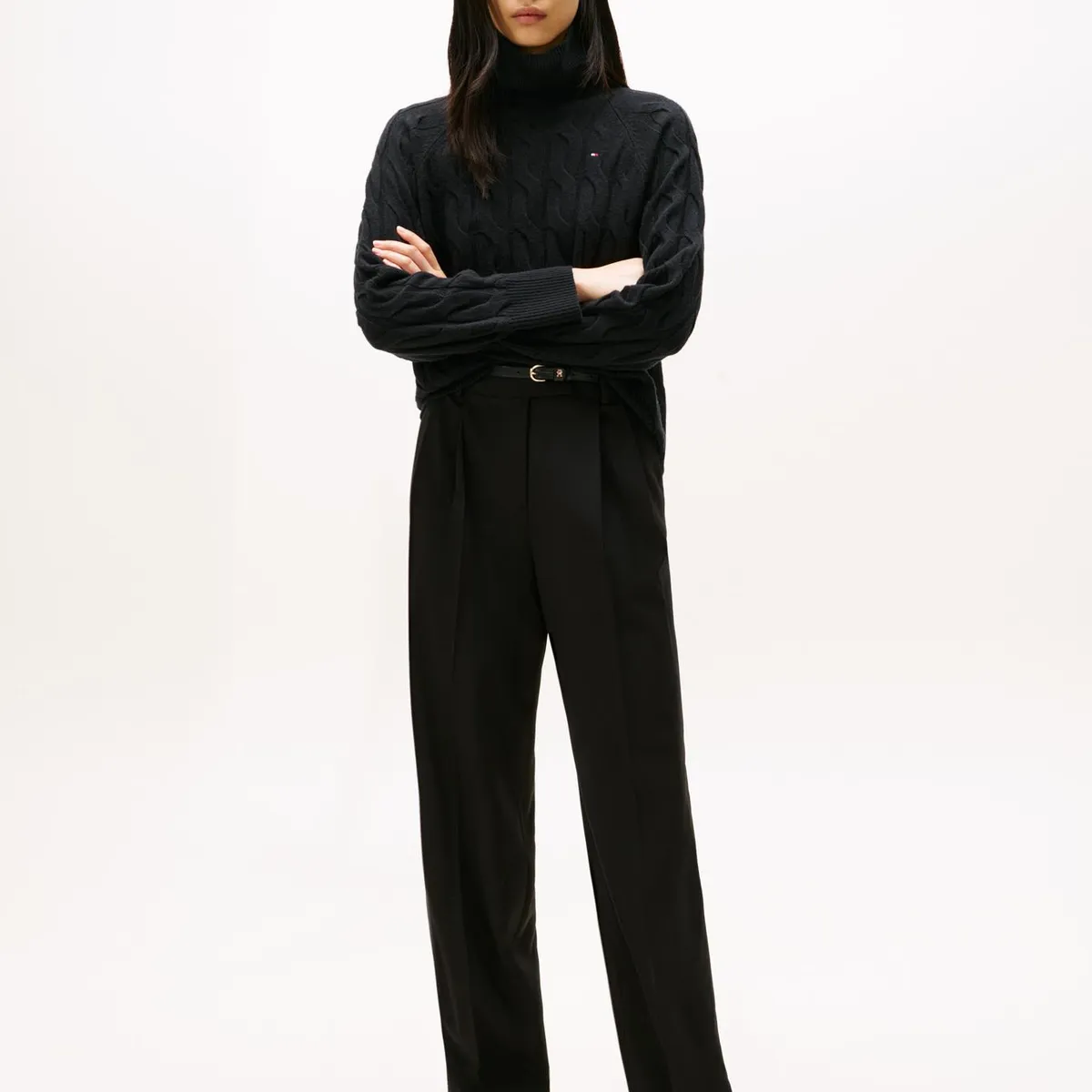 TOMMY HILFIGER - Zapatillas Chunky Runner Negro Tommy Hilfiger