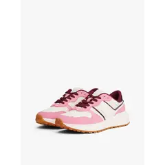 TOMMY HILFIGER - Zapatillas Runner Con Logo Rosado Tommy Jeans