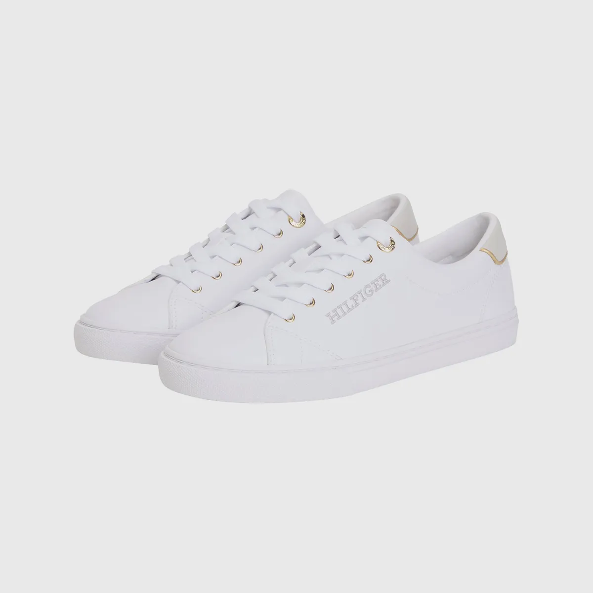 TOMMY HILFIGER - Zapatillas Lulu Solid Con Logo Blanco Tommy Hilfiger