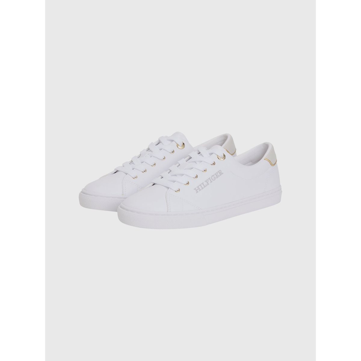 TOMMY HILFIGER - Zapatillas Lulu Solid Con Logo Blanco Tommy Hilfiger