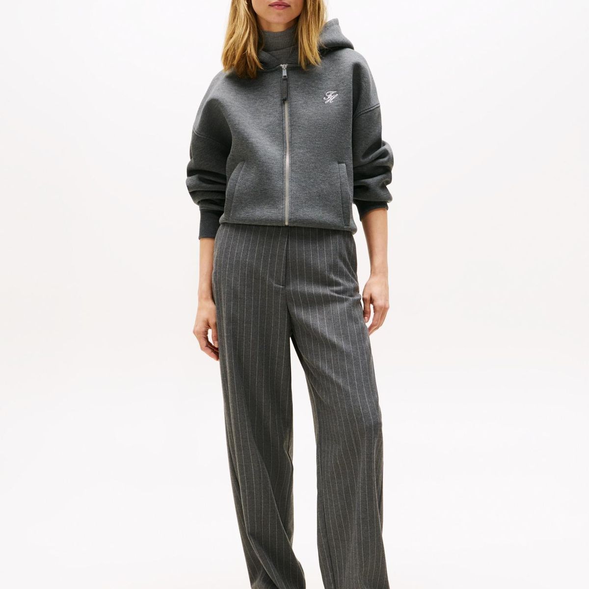 TOMMY HILFIGER - Zapatillas De Cuero Essential Negro Tommy Hilfiger