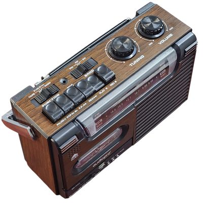 Imagen 2 del producto Radio Retro Portátil Cassette BT USB 20W AP02076