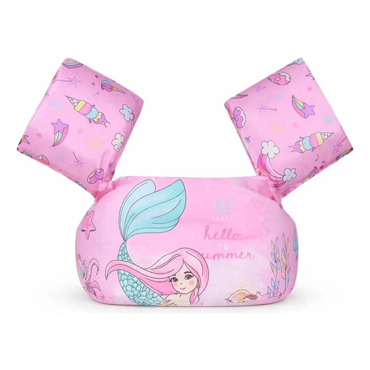GENERICO - Flotador Con Alitas Niña Unicornio Bebe Chaleco 2 A 6 Años