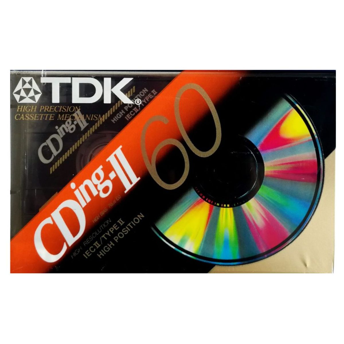 GENERICO - CASSETTE TDK CDing-II 60 MINUTES / CASSETTE