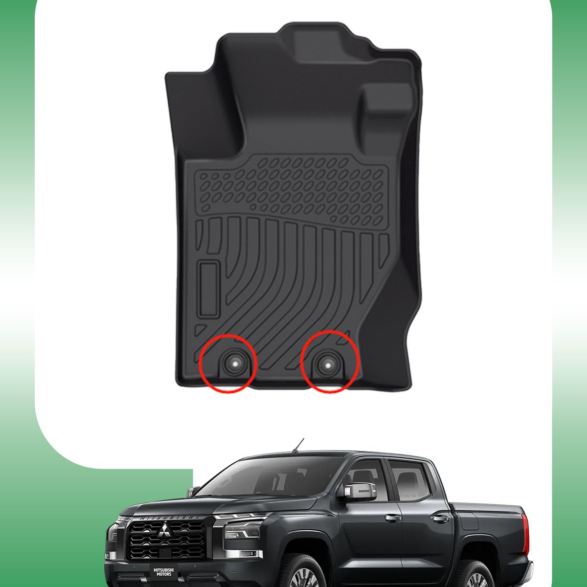 OM INDUSTRIAS PREMIUM - Piso Bandeja Calce Perfecto Mitsubishi L200 2025-2026
