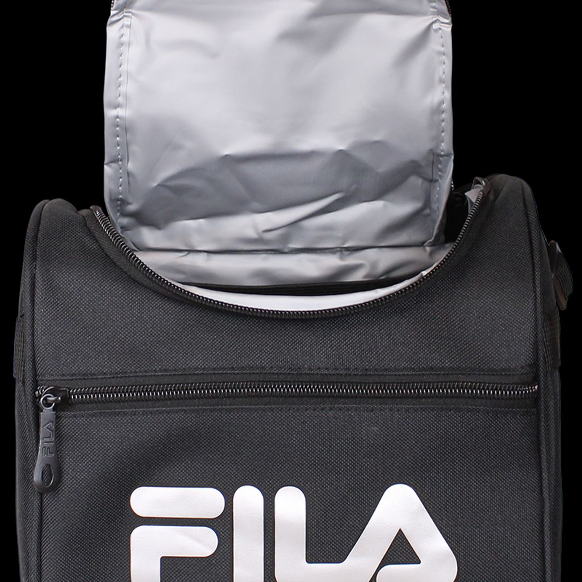 FILA - Pack Fila Mochila 16lts Urbanix + Lonchera térmica Bonet negro-silver