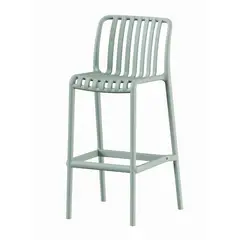 ESCANDINAVIA - Piso Taburete Silla alta bar cocina Magnus 65cm Verde