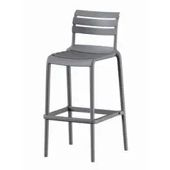 ESCANDINAVIA - Piso Taburete Silla alta bar cocina Galt 65cm Gris
