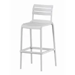 ESCANDINAVIA - Piso Taburete Silla alta bar cocina Galt 65cm Blanco