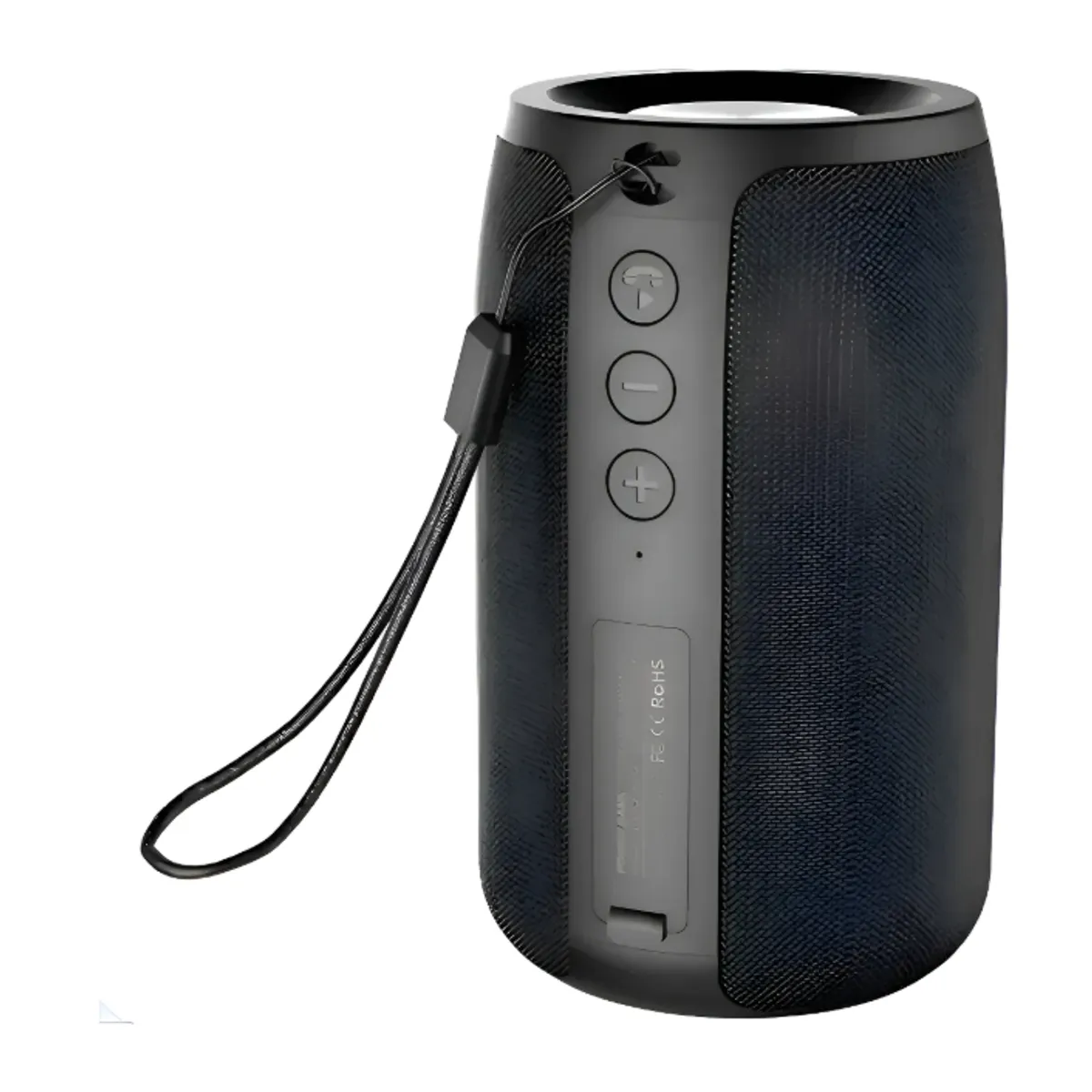 IRM - Parlante Altavoz Portátil Bluetooth Inalámbrico Negro Negro