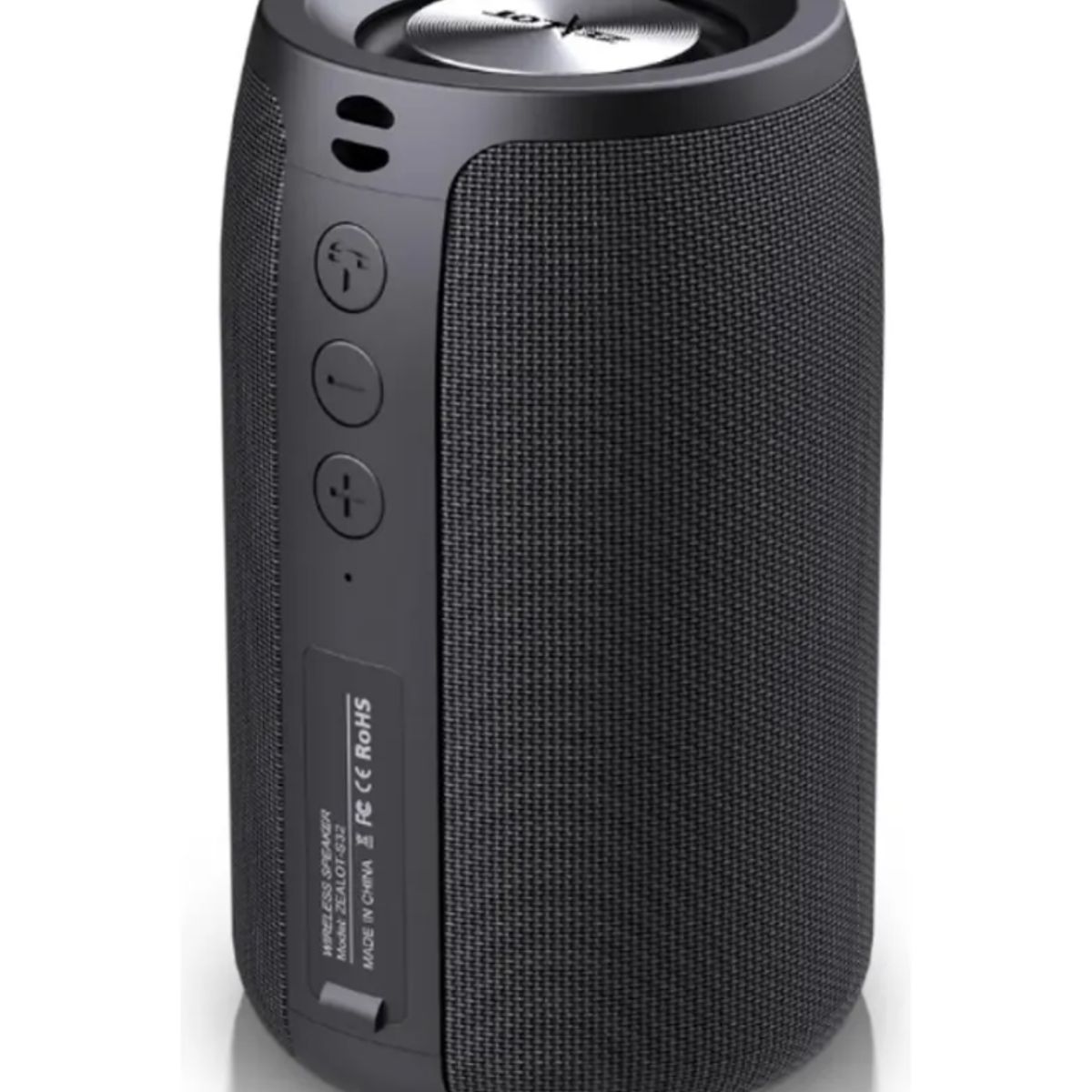 IRM - Parlante Altavoz Portátil Bluetooth Inalámbrico Negro Negro