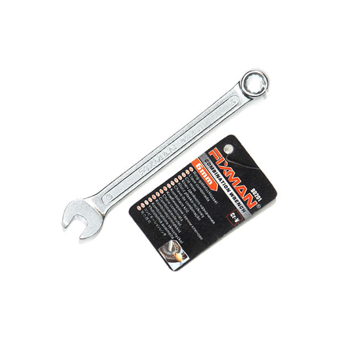 FIXMAN - Llave Punta Corona Cromada 6mm Fixman