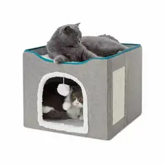 GENERICO - Cama Casa Iglu Para Mascotas Gato Y Perro Pequeño