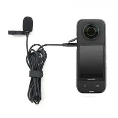 GENERICO - Micrófono Profesional Tipo-C para Cámaras Insta360 X2 X3
