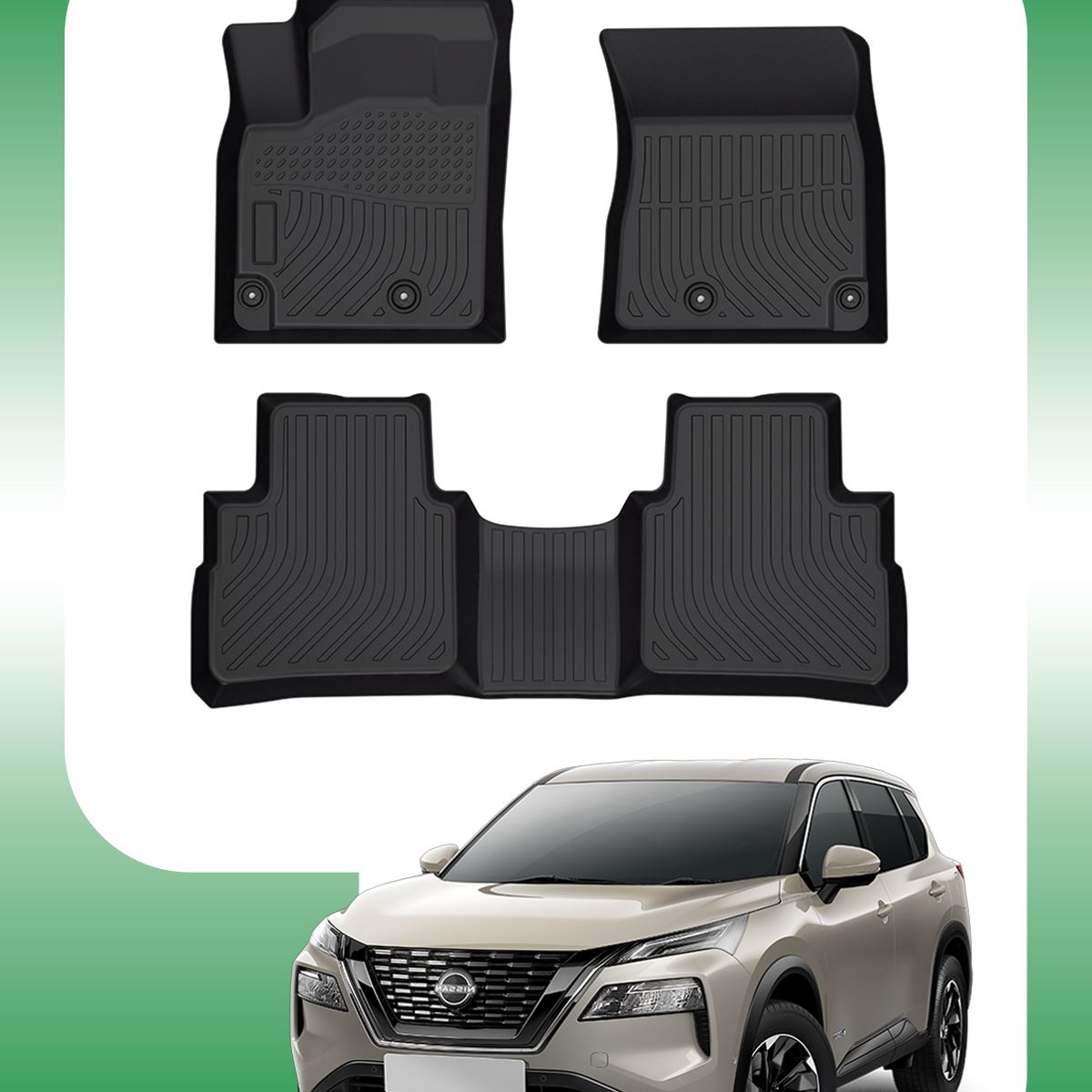 OM INDUSTRIAS PREMIUM - Piso Bandeja Calce Perfecto Nissan X-Trail 2022-2026