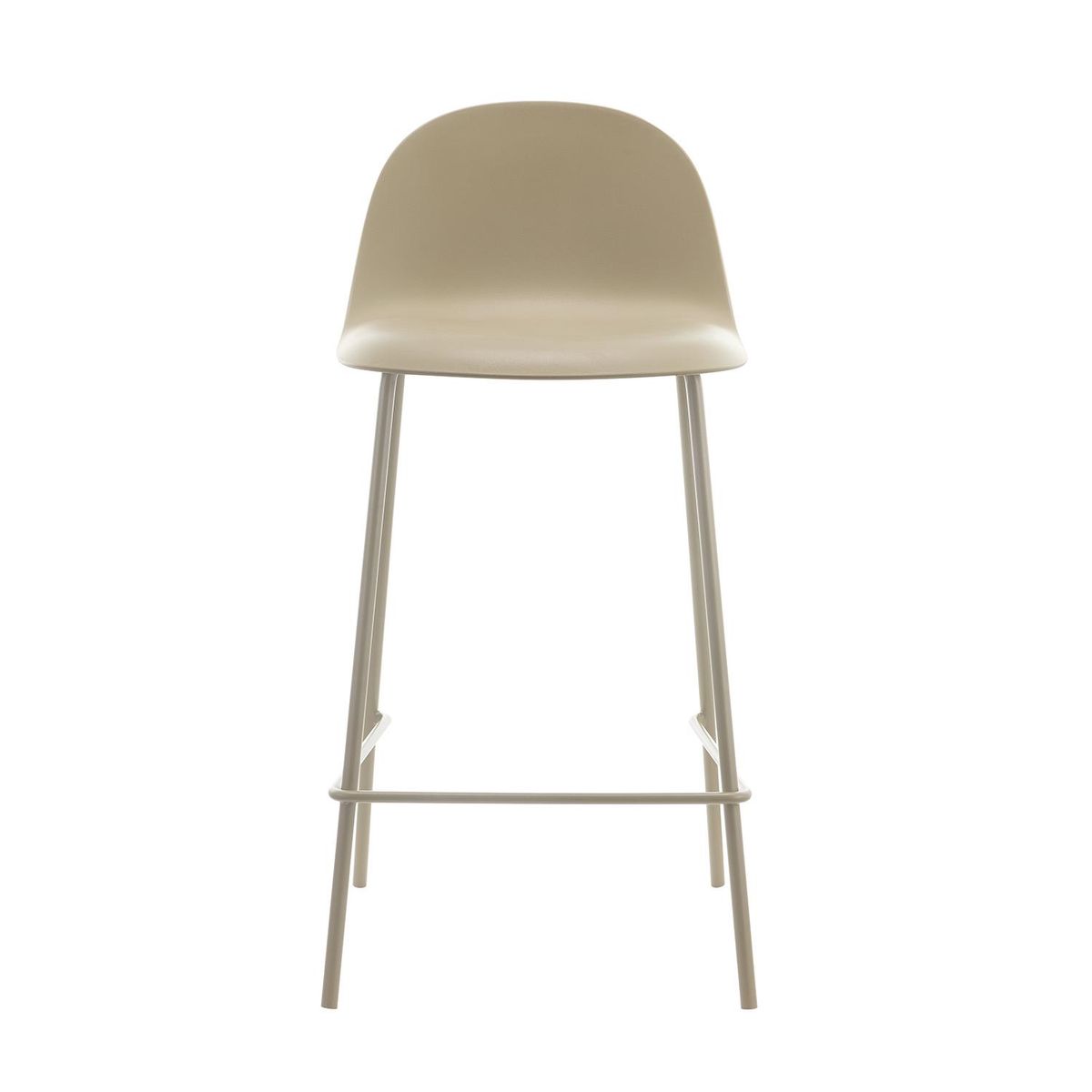 Piso Taburete Silla Alta Bar Cocina Eira 65 cm Beige, marca ESCANDINAVIA - Foto 2