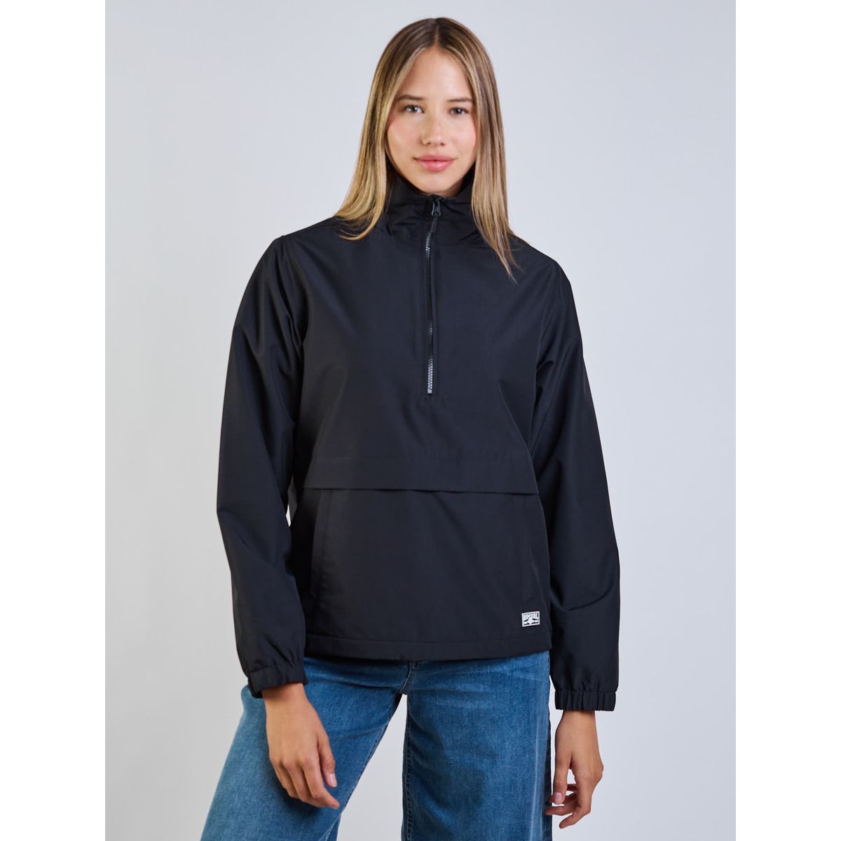 RIP CURL - Cortaviento Surge Negro Mujer Rip Curl
