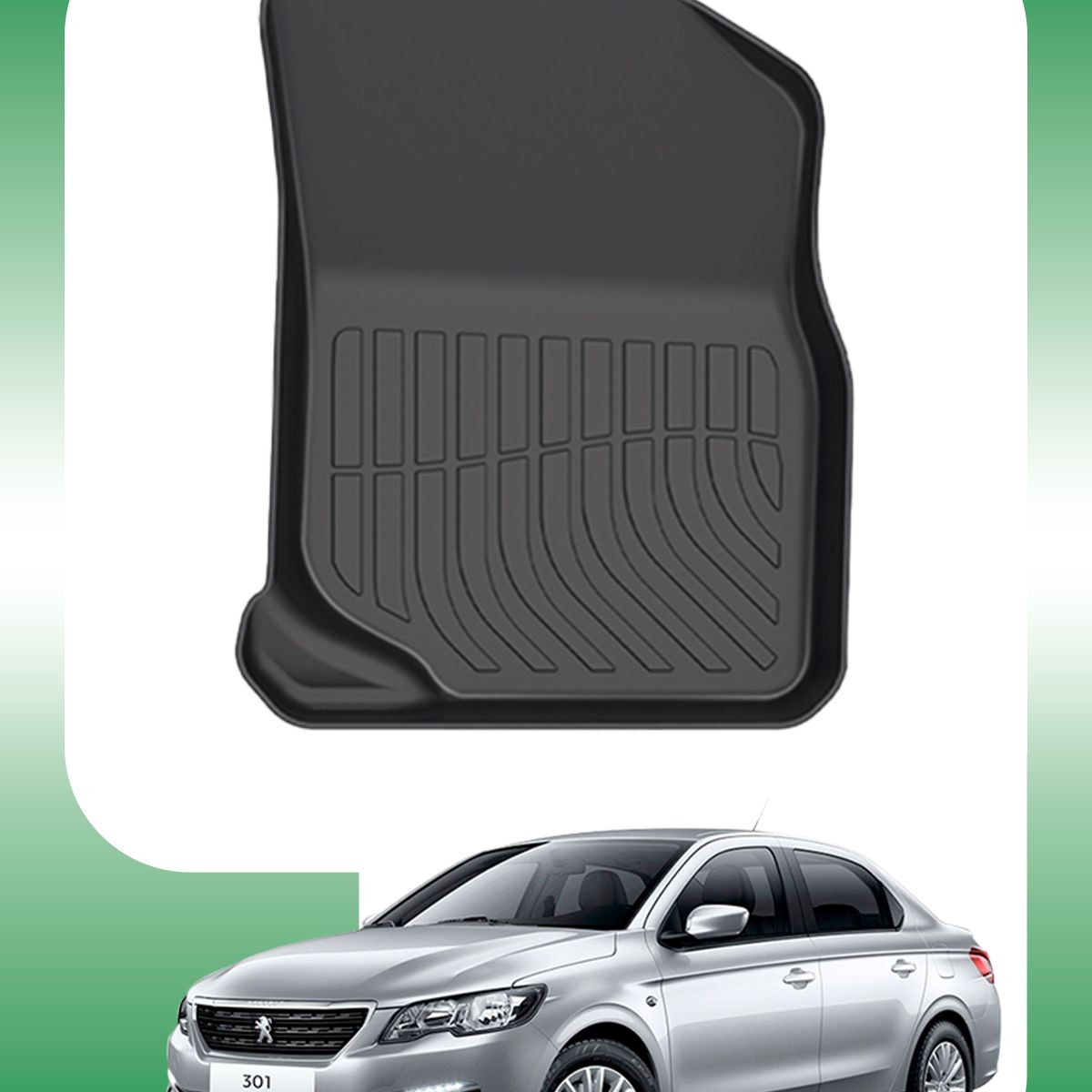 OM INDUSTRIAS PREMIUM - Piso Bandeja Calce Perfecto Peugeot 301 2013-2026