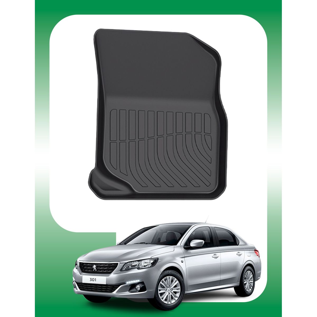 OM INDUSTRIAS PREMIUM - Piso Bandeja Calce Perfecto Peugeot 301 2013-2026