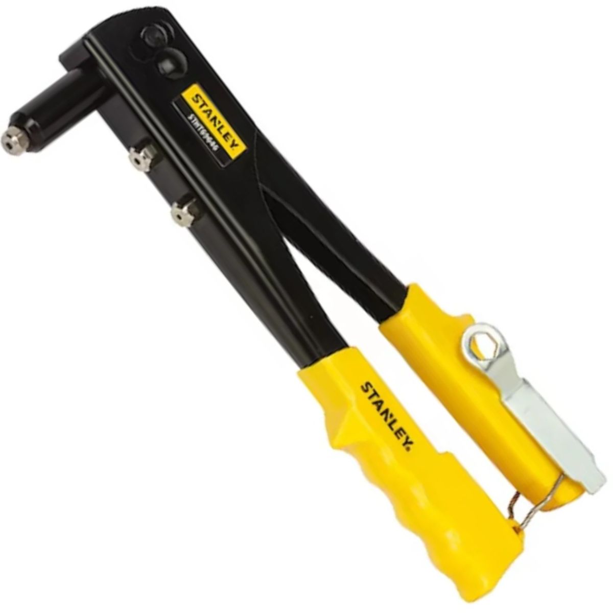 STANLEY - Remachadora Stanley 3 Tomas Tipo Medio con Llave
