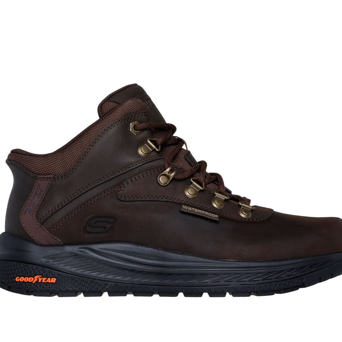 SKECHERS - Botines Hombre Slip-ins Meroe Pikeman Café oscuro Skechers