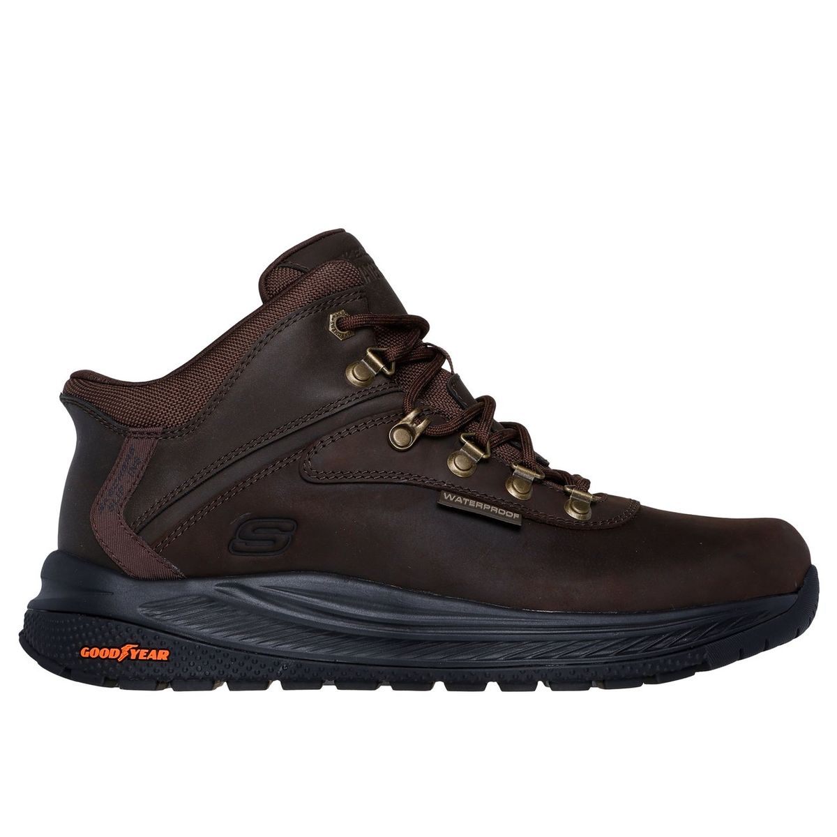 SKECHERS - Botines Hombre Slip-ins Meroe Pikeman Café oscuro Skechers