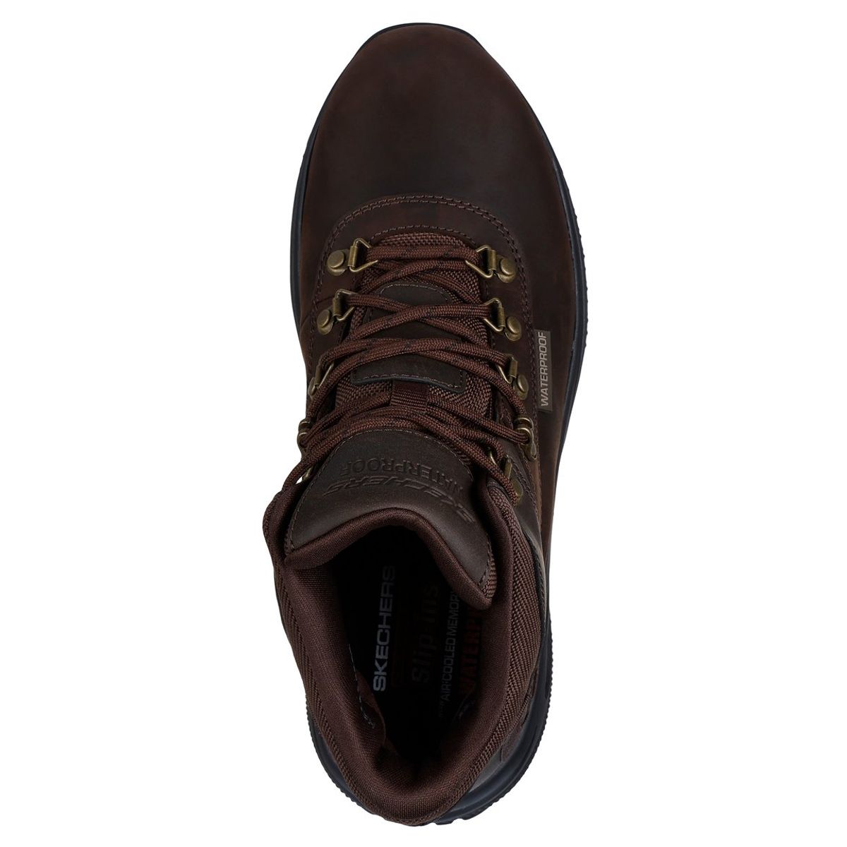SKECHERS - Botines Hombre Slip-ins Meroe Pikeman Café oscuro Skechers