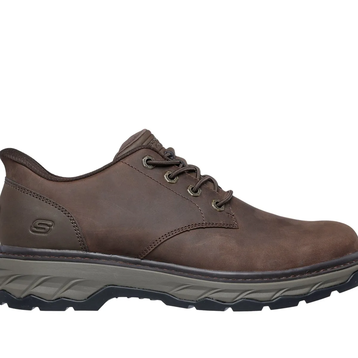 SKECHERS - Zapatos Hombre Slip-ins Lockett Gustav Café Skechers