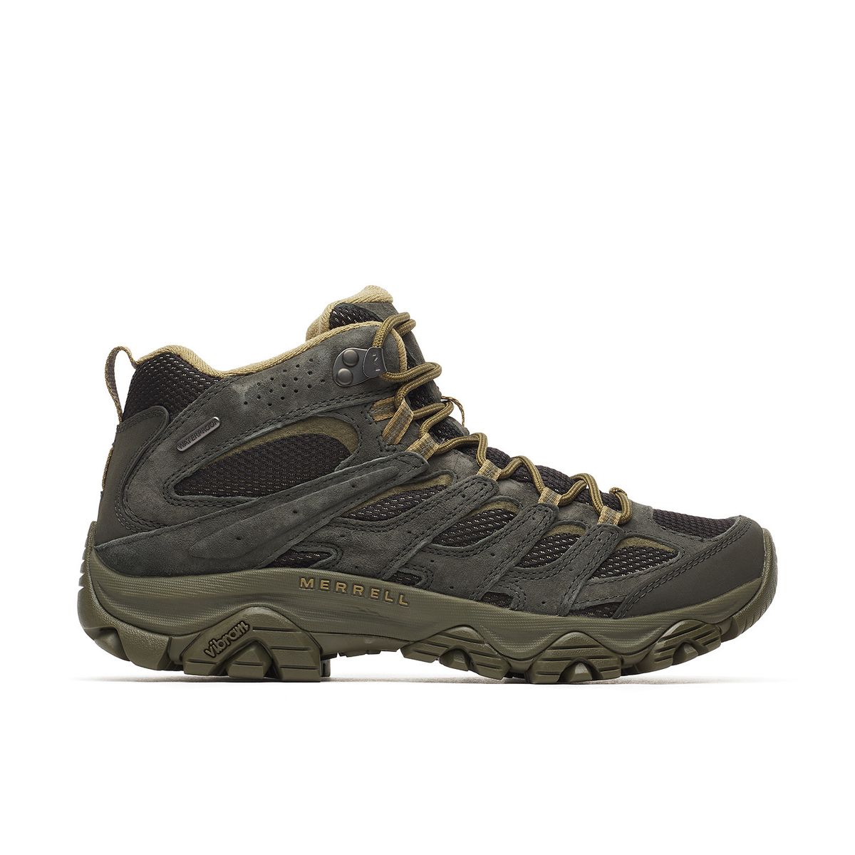 MERRELL - Botin Hombre Moab 3 Mid Waterproof Verde MERRELL
