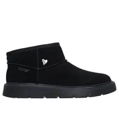SKECHERS - Botines Mujer Slip-ins Keepsakes Cozy Mini Negro