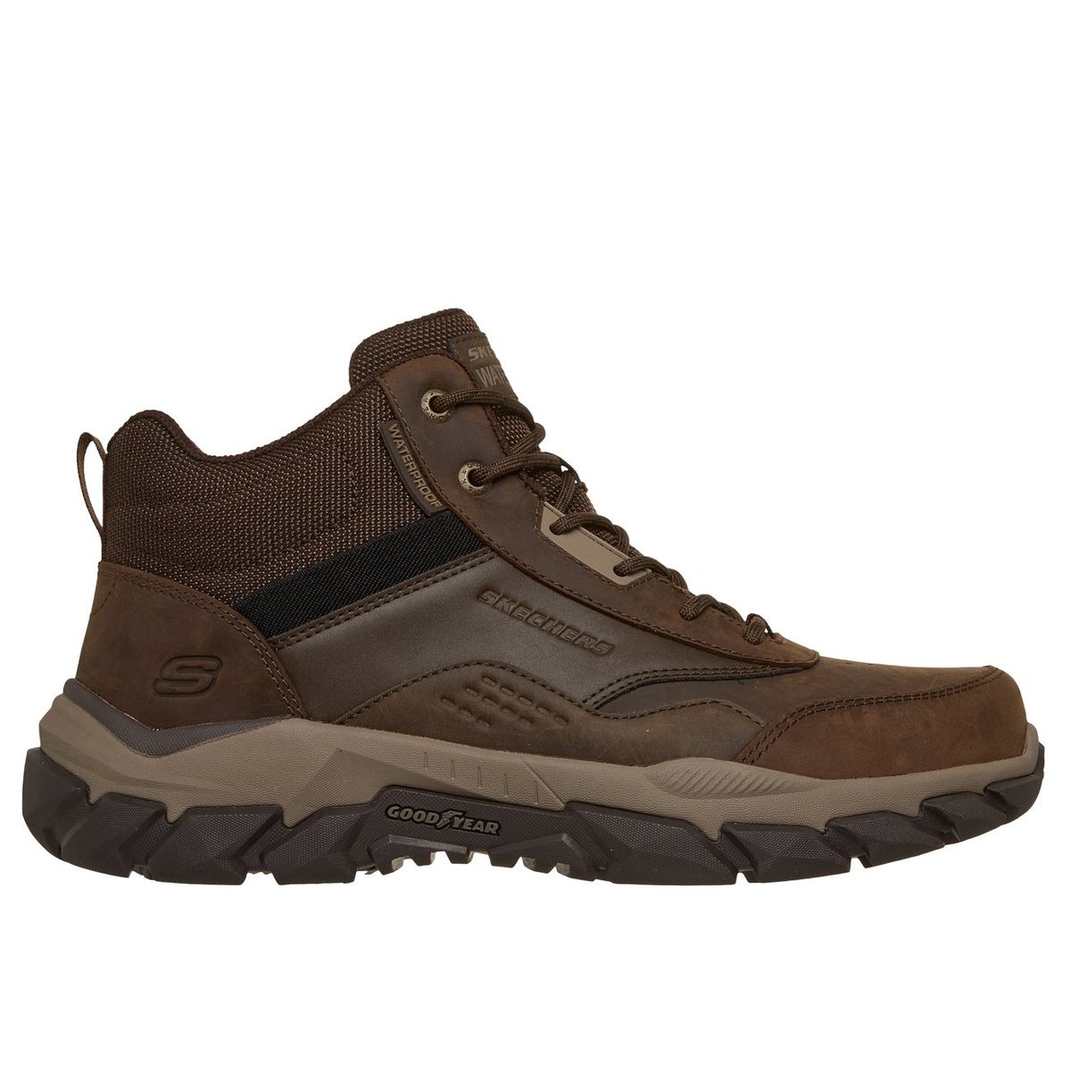 SKECHERS - Botines Hombre Santoro Cannon Café Skechers